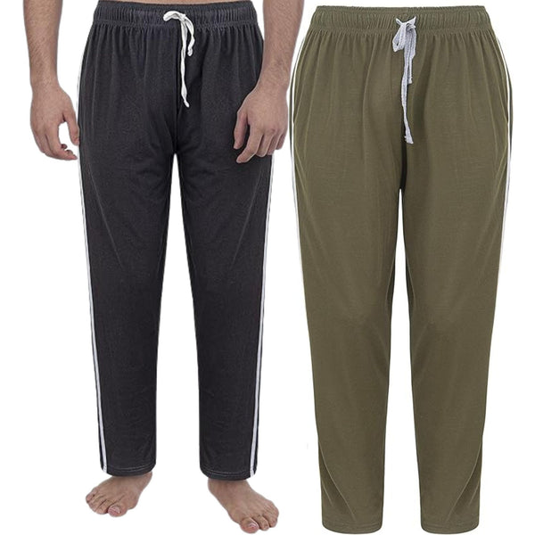 2 Pack Men's Lounge Wear Shorts Nightwear Super Soft Comfy Cotton Pyjama Bottoms