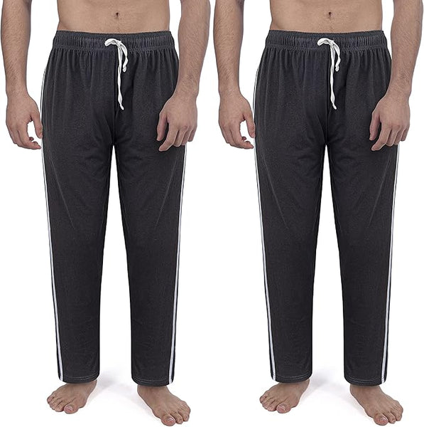 2 Pack Men's Lounge Wear Shorts Nightwear Super Soft Comfy Cotton Pyjama Bottoms