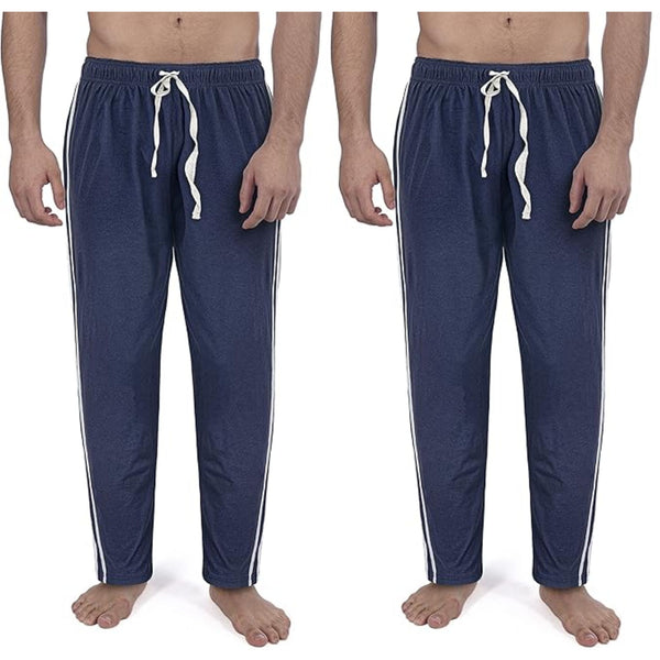2 Pack Men's Lounge Wear Shorts Nightwear Super Soft Comfy Cotton Pyjama Bottoms
