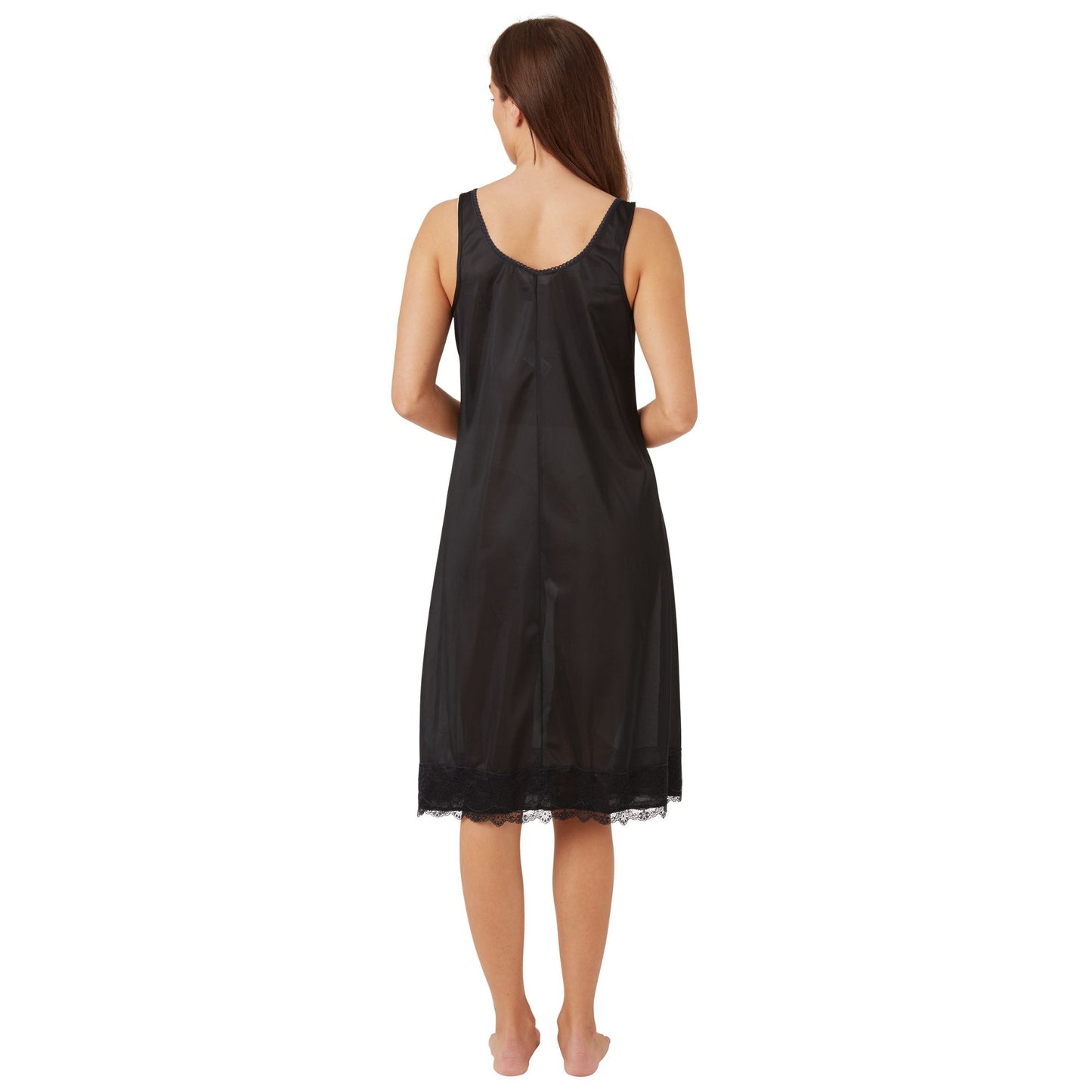 Panzy Ladies Full Slip 39β β Lace Trim Under Dress