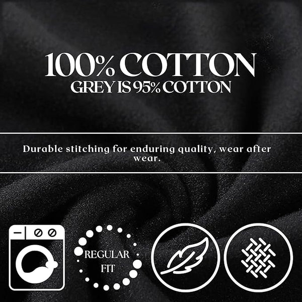 2 Pack Men's Lounge Wear Shorts Nightwear Super Soft Comfy Cotton Pyjama Bottoms