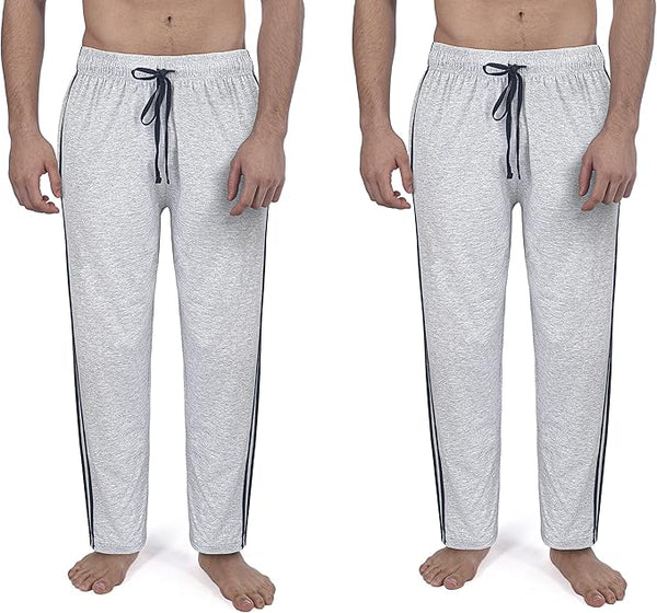 2 Pack Men's Lounge Wear Shorts Nightwear Super Soft Comfy Cotton Pyjama Bottoms