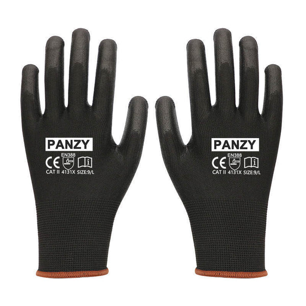 12/24 WORK GLOVES PU COATED GLOVES 