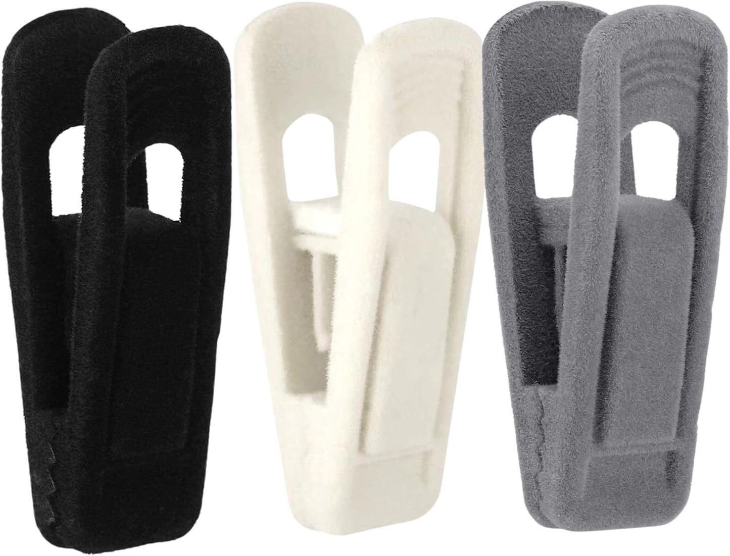 Panzy Home Velvet Hangers Clips for Velvet Flocked Hangers Trousers & Skirts
