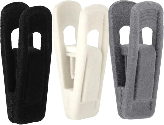 Panzy Home Velvet Hangers Clips for Velvet Flocked Hangers Trousers & Skirts