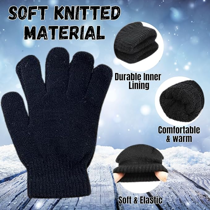 Panzy Kids Winter Magic Gloves 12 Pairs