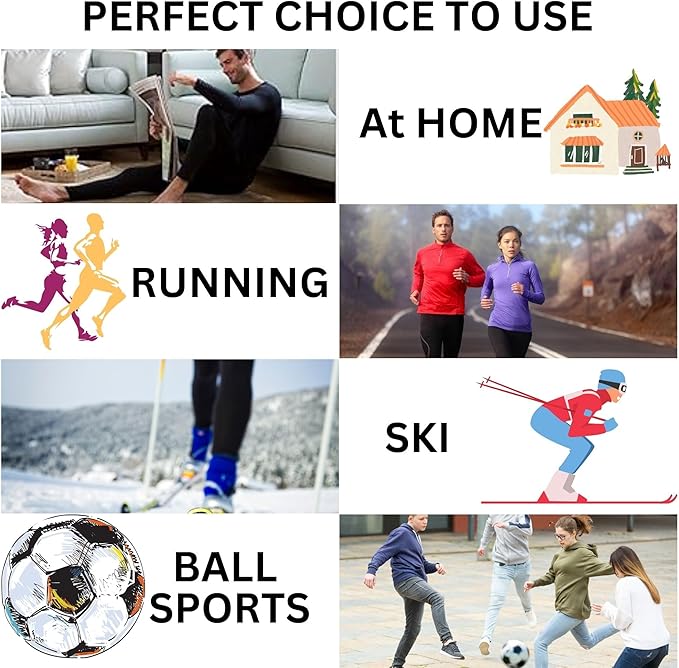 Pack of 2 Men's Thermal Trousers Long Johns Warm Underwear Baselayer