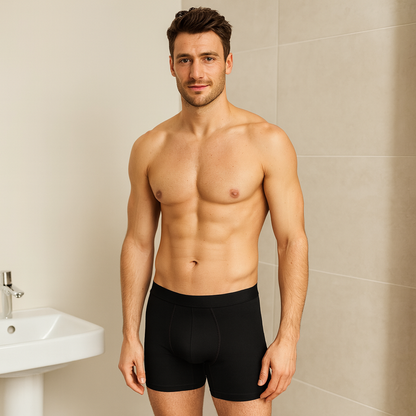 Panzy Men Boxer Shorts Black