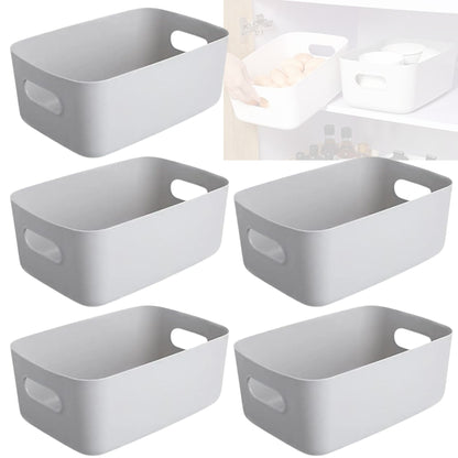 Panzy Home Storage Baskets with Handle 5Pk