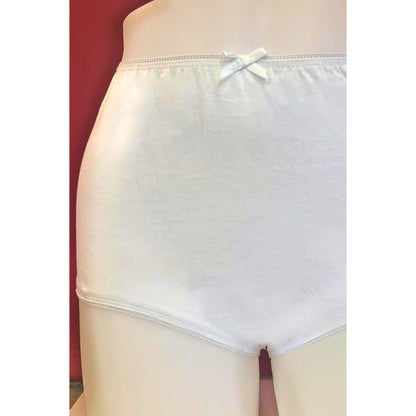 Panzy Women's High-Waisted Knickers Ladies Cotton Briefs 3 & 6 Pack