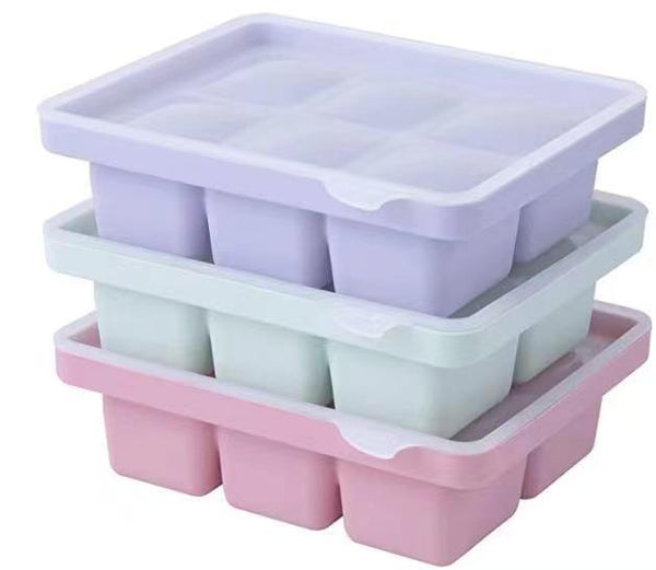 3 Pcs Ice Cube with lid 