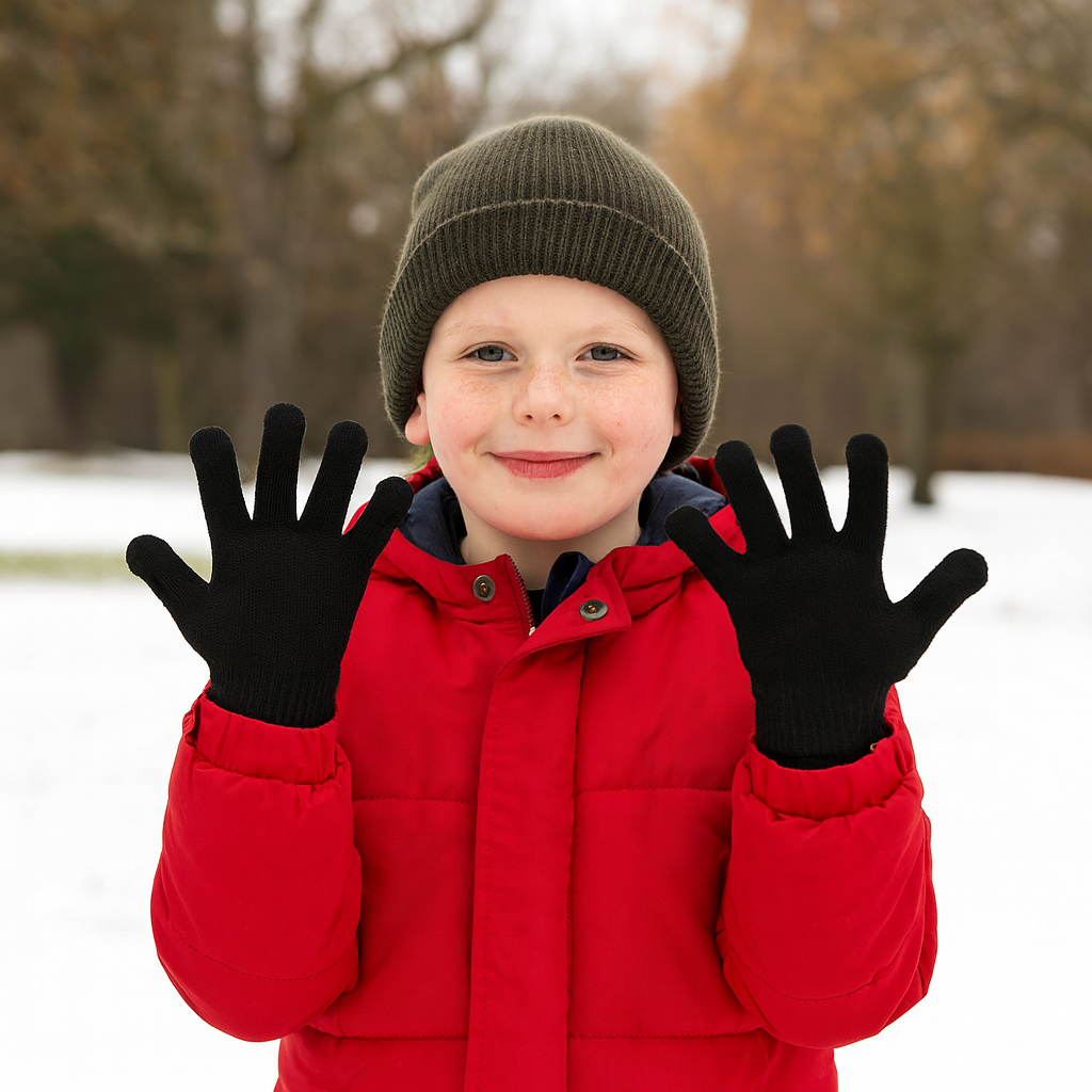 Panzy Kids Winter Magic Gloves 12 Pairs