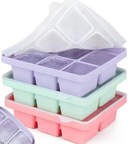3 Pcs Ice Cube with lid 