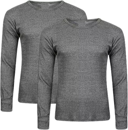 Panzy Men's Thermal Long Sleeve Top Pack of 2
