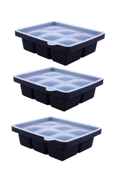 3 Pcs Ice Cube with lid 