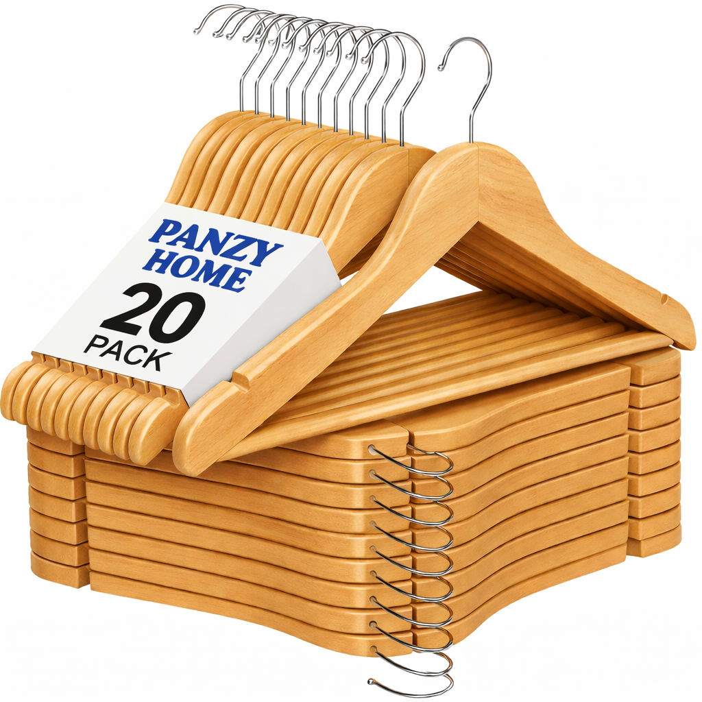 Wooden Hangers Natural Color